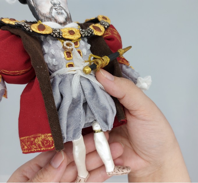 Henry VIII King of England, historical figurine