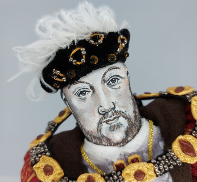 Henry VIII King of England, historical figurine