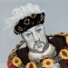 Henry VIII King of England, historical figurine