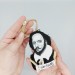 William Shakespeare Christmas ornament - Book lover present