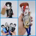 Custom musician doll, rock and roll birthday - gifts for musicians - guitarist gift