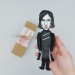 Custom musician doll, rock and roll birthday - gifts for musicians - guitarist gift