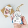 Leo Tolstoy handcrafted Ornament - book lover present 