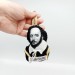 William Shakespeare Christmas ornament - Book lover present