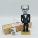 Salman Rushdie novelist figurine