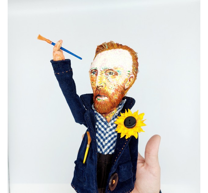 Vincent Van Gogh doll - art teacher gift