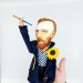 Vincent Van Gogh doll - art teacher gift