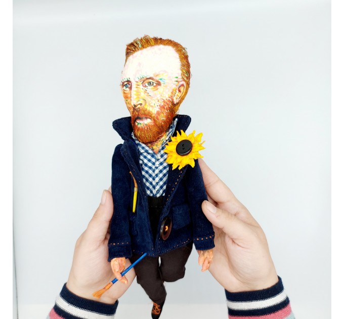 Vincent Van Gogh doll - art teacher gift