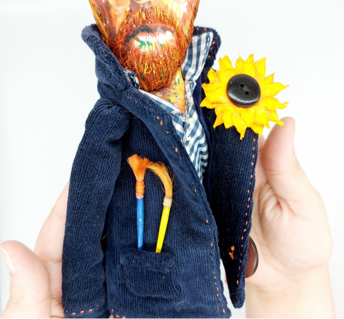 Vincent Van Gogh doll - art teacher gift