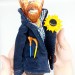 Vincent Van Gogh doll - art teacher gift