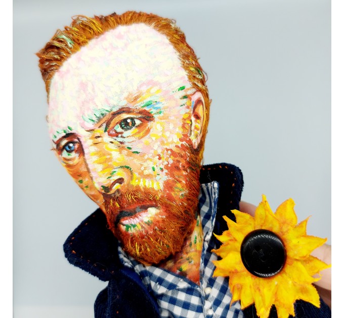 Vincent Van Gogh doll - art teacher gift