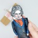 Ludwig van Beethoven musician action figure, German composer, pianist - classical music lover gift, music teacher gift - Collectible doll hand painted