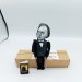 Clive Bell action figure handmade, English art critic, philosopher - the Bloomsbury Group - office desk decor - collectible doll + Miniature Book