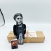 Matthew Arnold literary action figure 1 :12, English poet - Literary Gift for Readers & Writers, book club gift - collectible doll + Miniature Book