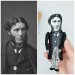 Matthew Arnold literary action figure 1 :12, English poet - Literary Gift for Readers & Writers, book club gift - collectible doll + Miniature Book