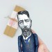 Max Weber collectible handmade figure, German sociologist, historian - Gift for sociologist 