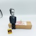 Famous French writer, philosopher - Writer Gift, library decorations, reader office art - collectible doll + Miniature Book