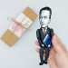 Werner Heisenberg heroes of science action figure, German theoretical physicist, Nobel Prize - quantum mechanics - Gift For Physicist - Collectible doll hand painted