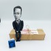 Werner Heisenberg heroes of science action figure, German theoretical physicist, Nobel Prize - quantum mechanics - Gift For Physicist - Collectible doll hand painted