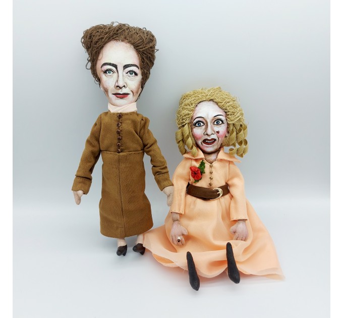 Bette and Joan Crawford dolls Whatever happened to baby Jane