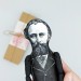 Edouard Manet famous artist action figure, French painter impressionist - Art Teacher gift - Collectible doll + standing folding easel + picture