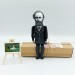 Edouard Manet famous artist action figure, French painter impressionist - Art Teacher gift - Collectible doll + standing folding easel + picture