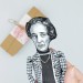 Hannah Arendt thinker action figure, philosopher - political philosophy - book shelf decoration - Gift for philosopher - Collectible doll hand painted