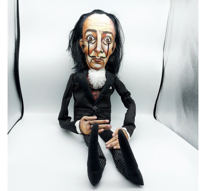 famous painter Salvador Dali doll 32 inches