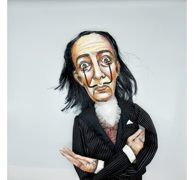 famous painter Salvador Dali doll 32 inches