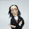 famous painter Salvador Dali doll 32 inches