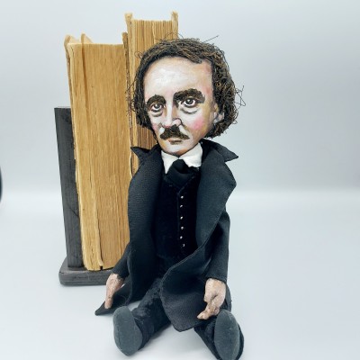 Edgar Allan Poe doll