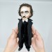 Edgar Allan Poe  - Nevermore - Literary Gift for Readers & Writers - Collectible doll