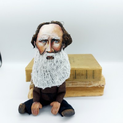 Leo Tolstoy doll - MADE TO ORDER
