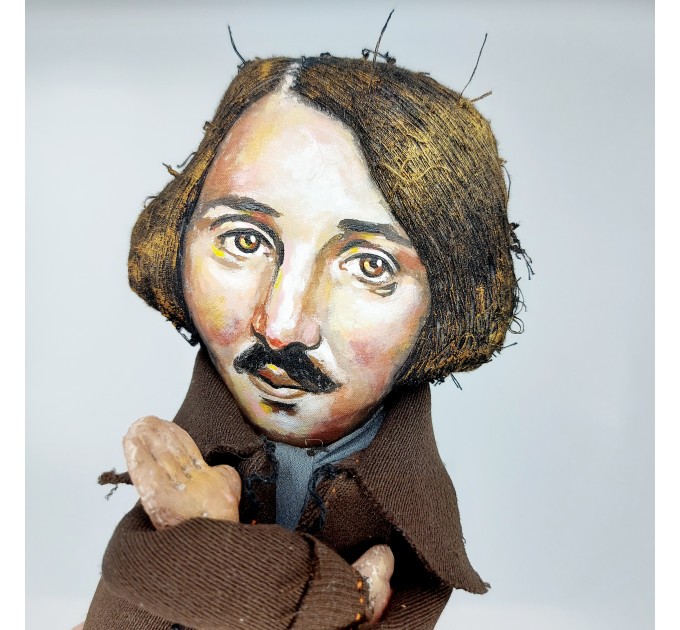 Nikolai Gogol famous Ukrainian novelist, Collectible doll