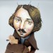 Nikolai Gogol Ukrainian writer - Readers & Writers gift - Collectible doll + miniature books