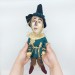 Scarecrow art doll