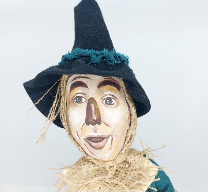 Scarecrow art doll