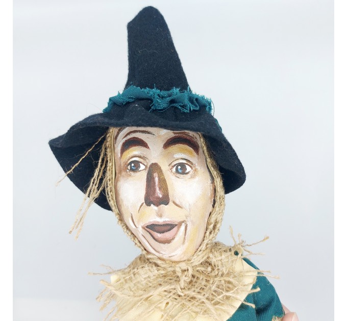 Scarecrow art doll