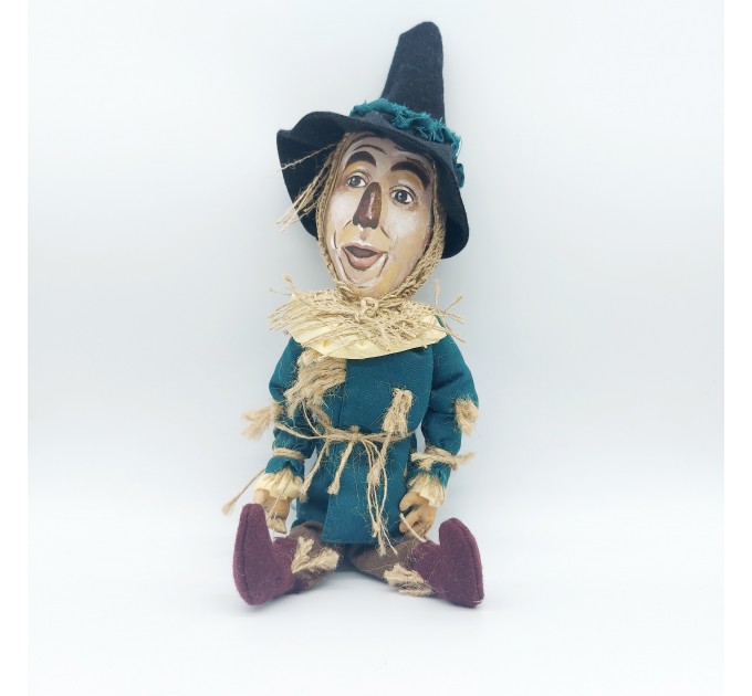 Scarecrow art doll