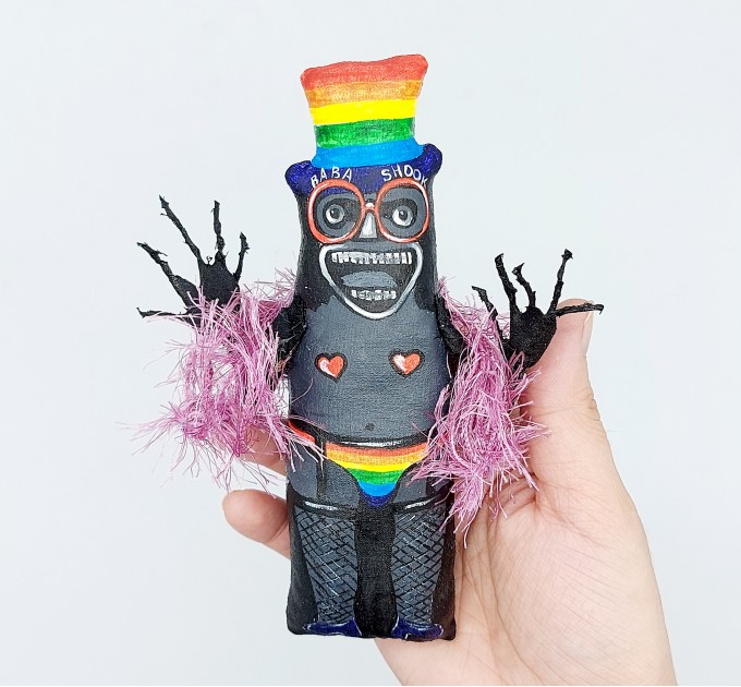 BaBaShook LGBTQ meme figurine