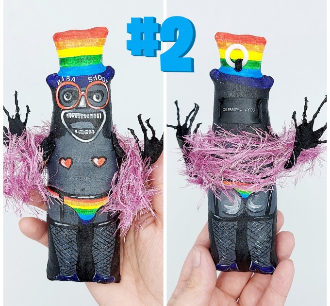 BaBaShook LGBTQ meme figurine