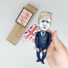 Boris Johnson Prime Minister of the United Kingdom, UK politic doll - Collectible handmade figurine