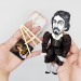 Caravaggio figurine, famous Italian painter