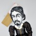 Caravaggio figurine, famous Italian painter