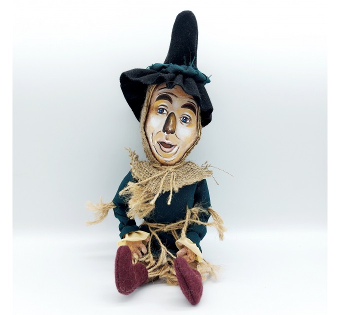 Scarecrow art doll