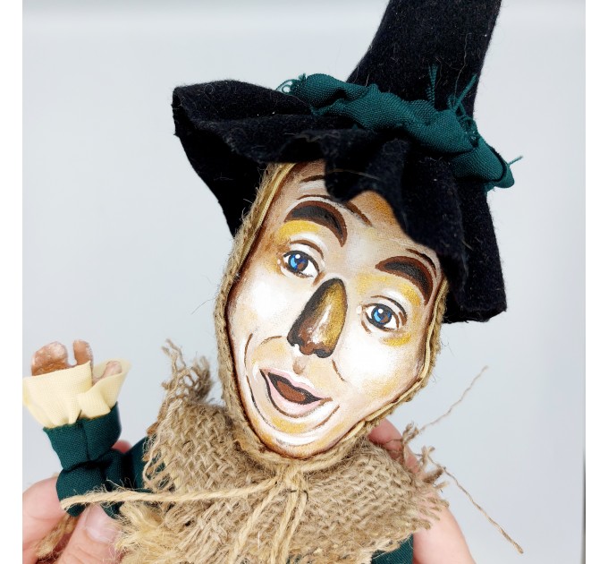 Scarecrow art doll