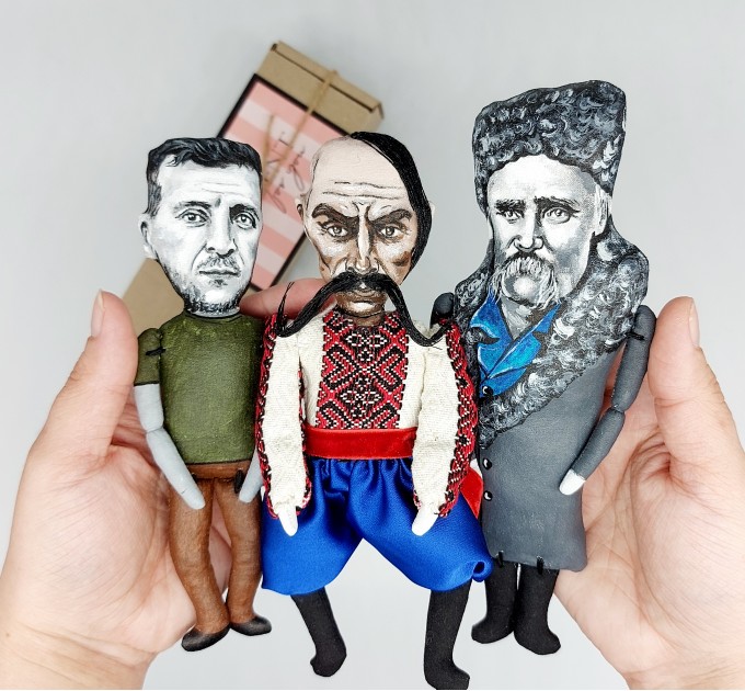 Taras Shevchenko Kobzar - Keep fighting You Are Sure To Win - collectible figure