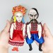 Ukrainian Cossack ( Kozak ) with Kobza, Ukrainian soldier - Collectible figurine hand painted