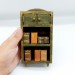 Library Bookcase, Miniature Bookshelf 1 : 12 , Library Bookshelves - Dollhouse furniture for dolls