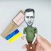 Vladimir Zelensky president of Ukraine, Freedom for Ukraine - Collectible handmade figurine - Ukraine seller